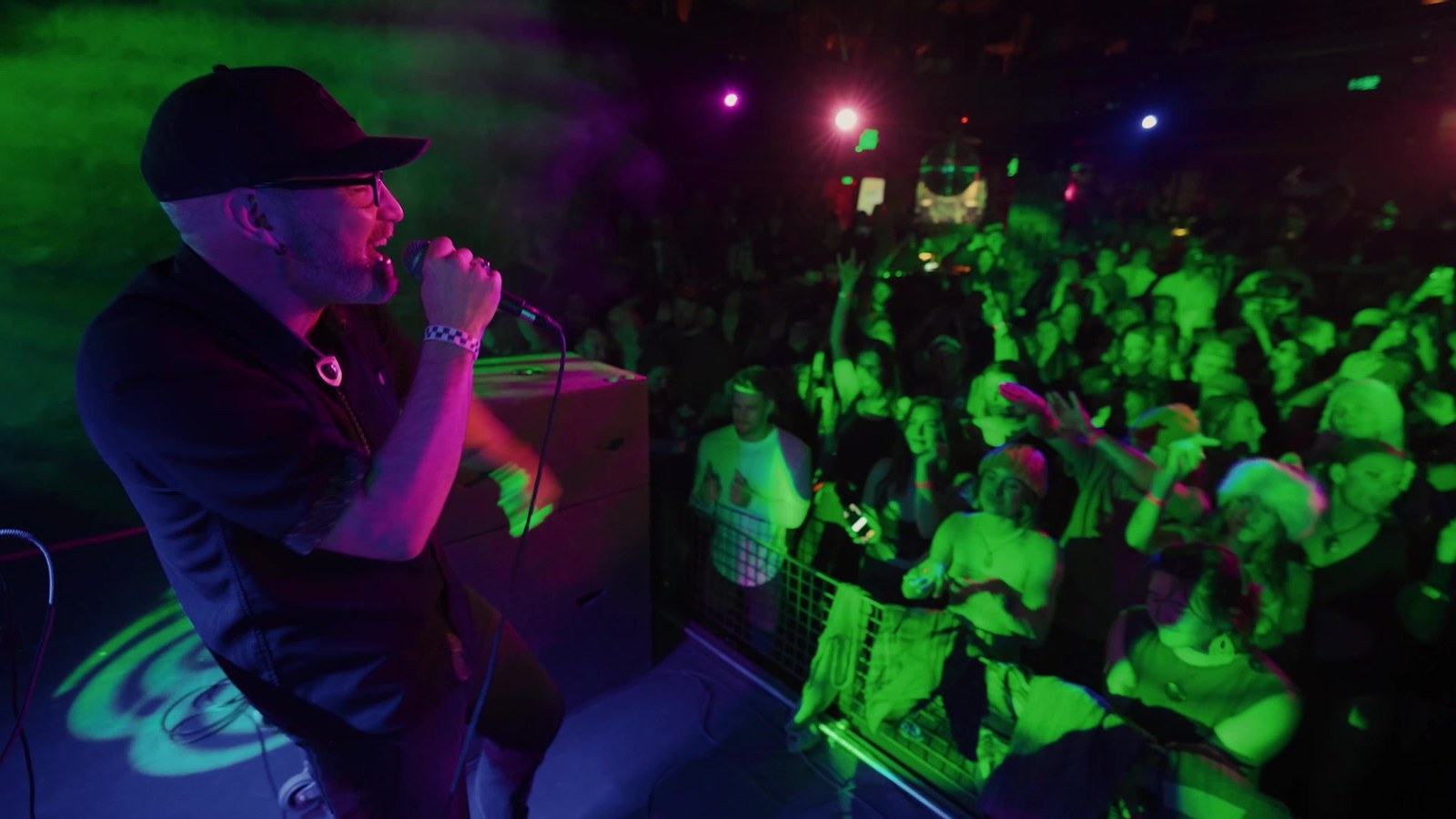 Random Rab and a floor in full motion. Courtesy of the artist.