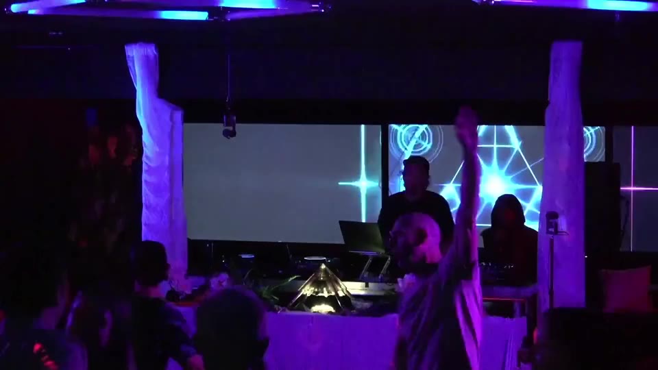 Hands up as the dance journey builds