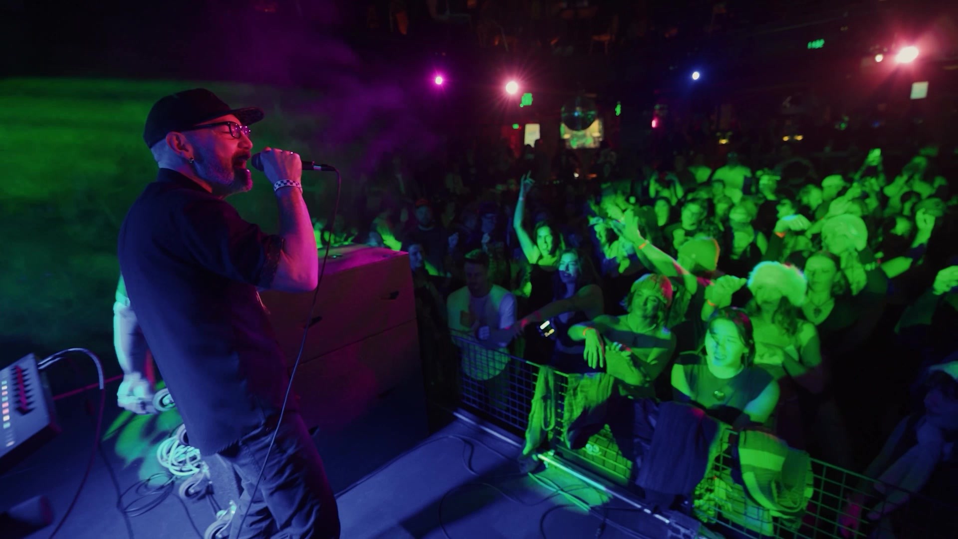 Random Rab live. Photo: Bradford Watkins Creations.